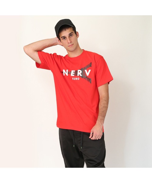RADIO EVA tシャツ RADIO EVA 656 EURO NERV T-Shirt メンズ 
