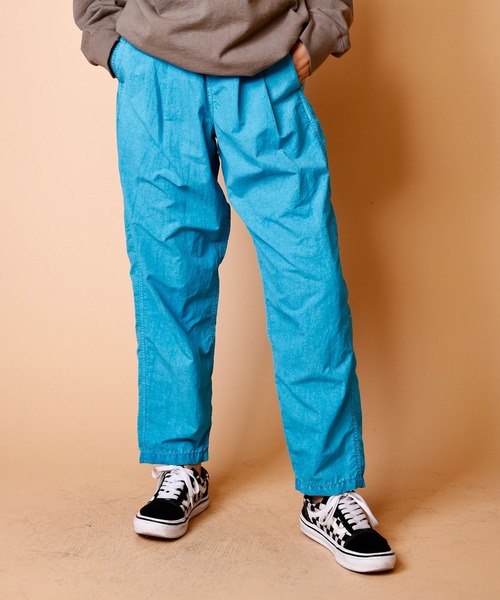 BURLAP OUTFITTER パンツ TRACK PANT PIGMENT DYE/ トラック