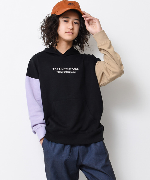 パーカー バックロゴプリントフーディー|ZOZOTOWN PayPayモール店|01