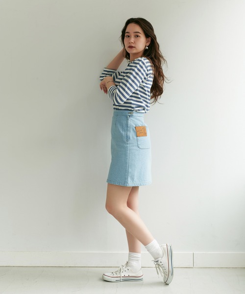 TINA：JOJUN ミニ丈 デニムスカート ミニ丈 デニムスカート TINA：JOJUN（デニムスカート）｜TINA