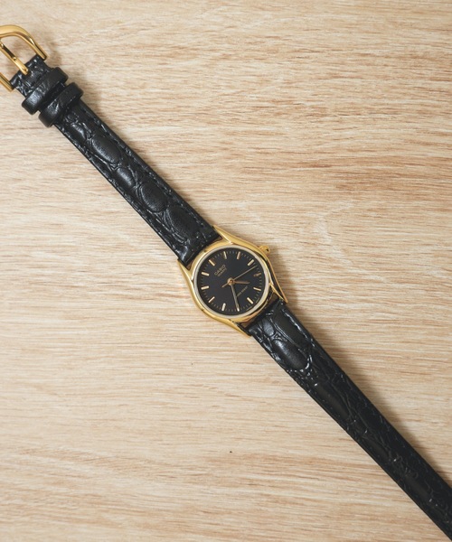 CASIO（カシオ） 腕時計 カシオ：LTP-1094Q アナログ レザーベルト 3針