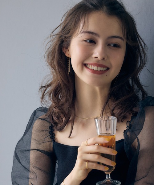 1434 アメリカンピアス Jolie Toujours（ジョリトゥジュール） ピアス 「K18GP」切替え