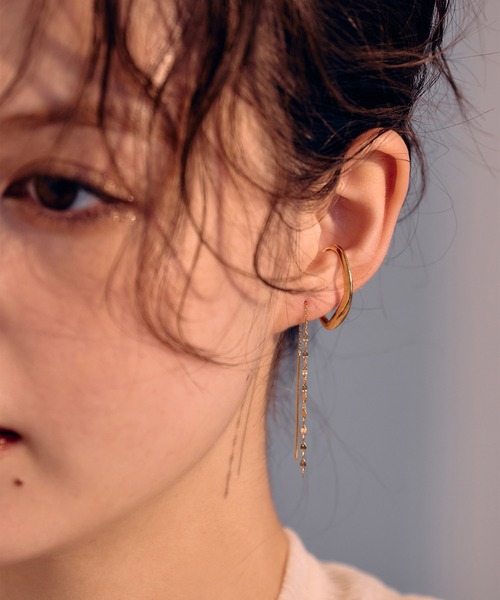 『JOLIE 』ピアス Jolie Toujours（ジョリトゥジュール） ピアス 「K18GP」切替え