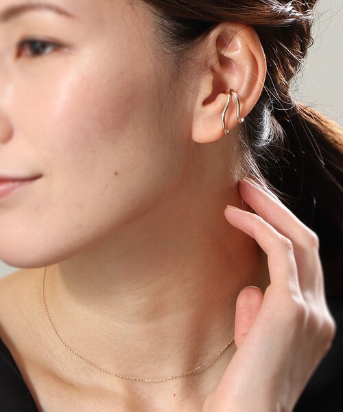 COCOSHNIK（ココシュニック） ネックレス K10ミラーカットチェーン
