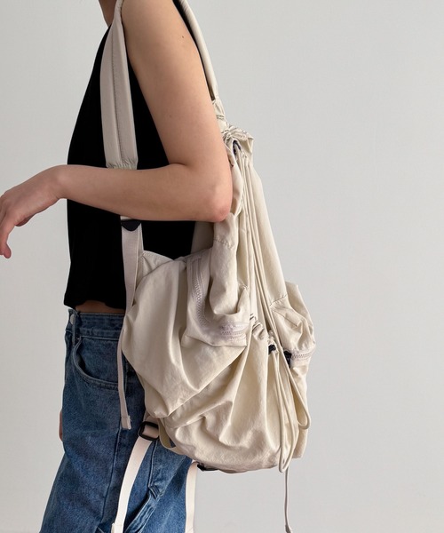 CANAL JEAN デイバック リュック El mar ドローストリングバック