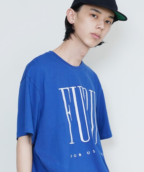 FUBU tシャツ / フブ 刺繍 ロゴ S/S Tシャツ メンズ レディース