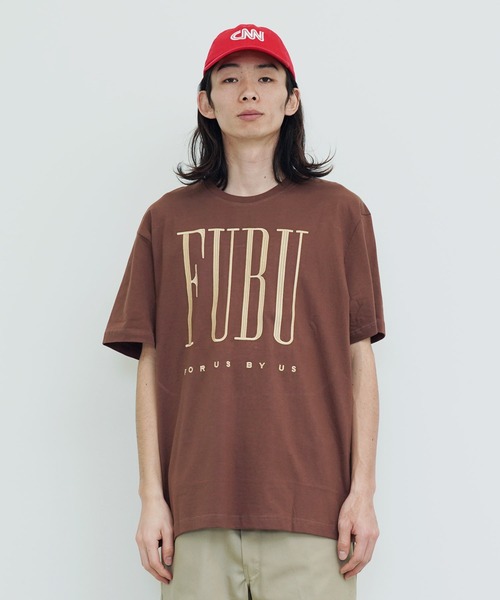 【新品】FUBU ベビーオンス ビックシルエットTシャツ FUBU tシャツ / フブ 刺繍 ロゴ S/S Tシャツ メンズ レディース