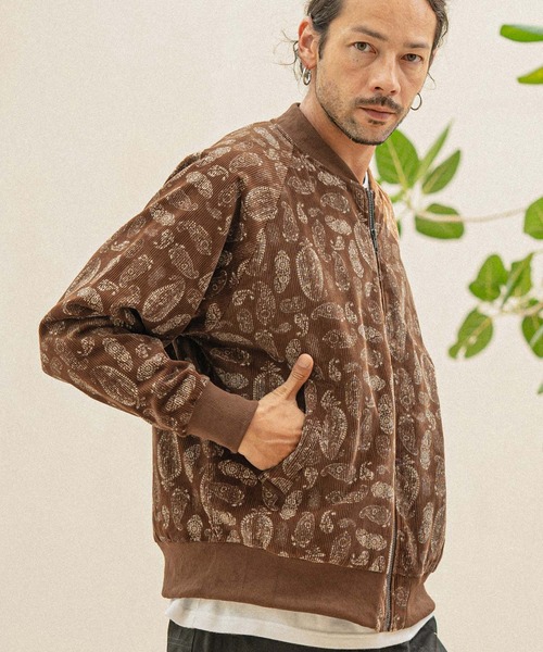 CAMBIO（カンビオ） ブルゾン アウター mj9505- Patterned Corduroy