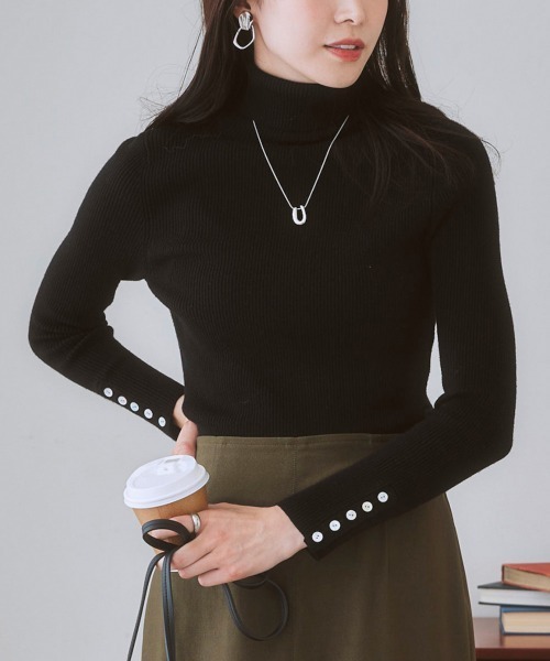 ニッセン（nissen） ニット セーター 「しっとりもちもち素材