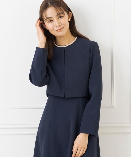 troisiemeCHACO（トロワズィエムチャコ） ジャケット ノーカラー