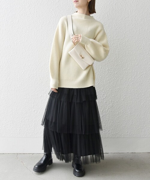 「SHIPS any」 長袖ニット ONE SIZE レッド レディース SHIPS any 「SHIPS any」 長袖ニット ONE SIZE レッド