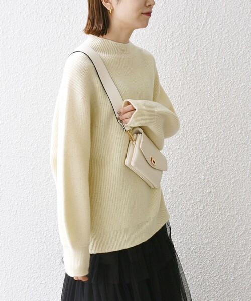 SHIPS any 「SHIPS any」 長袖ニット ONE SIZE レッド
