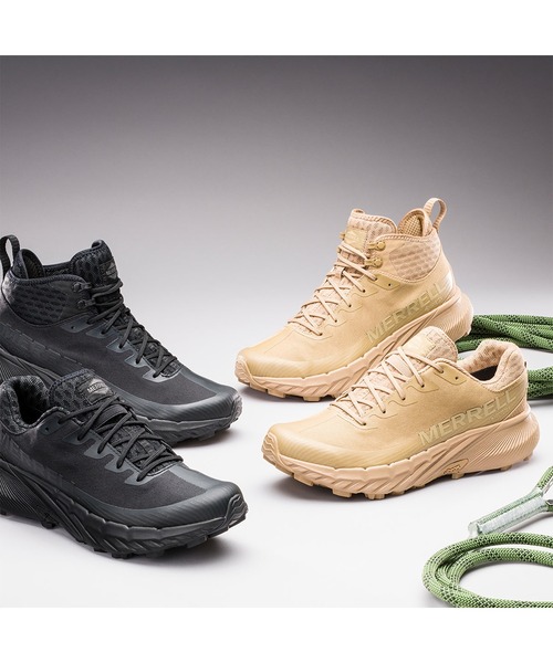 MERRELL - ★ メレル タクティカル アジリティピーク ミッド WP 26cm コヨーテ MERRELL AGILITY PEAK 5 TACT MID GTX(R) COYOTE 24SP-I（メレル