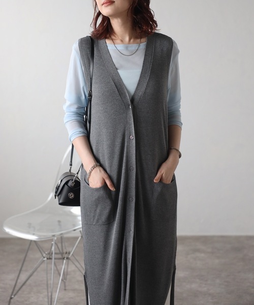 2024aw enfold enfold アシンメトリーベスト ジレ 2024aw ジレ