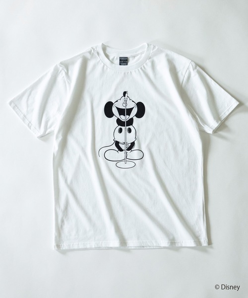 【新品未使用】NEWoMan 1周年記念 " MICKEY Ｔシャツ " Disney（ディズニー） tシャツ MICKEY MOUSE OS T-SHIRT メンズ