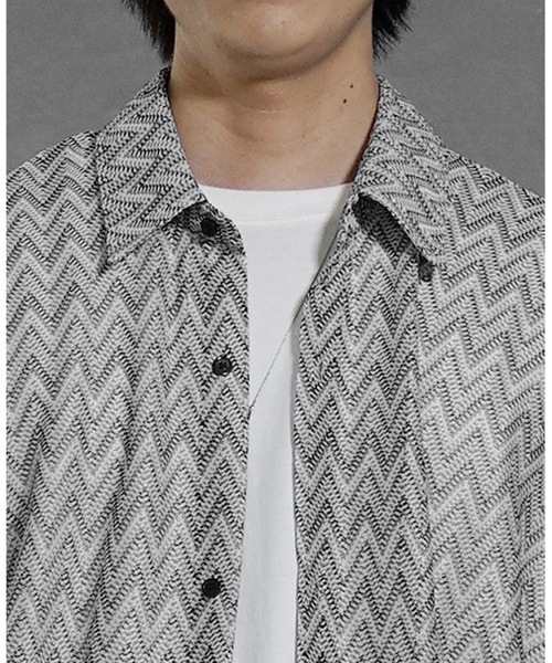 MinoriTY（マイノリティ） シャツ 「MinoriTY」ジグザグ柄エアリー