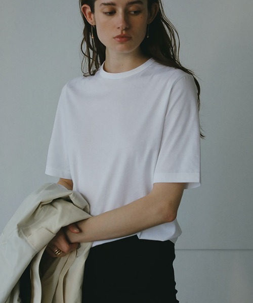 ETRE TOKYO tシャツ three dots サンデットジャージークルー