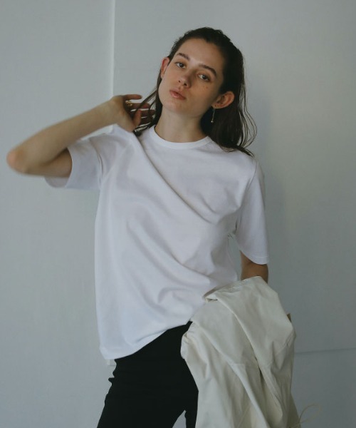 ETRE TOKYO tシャツ three dots サンデットジャージークルー