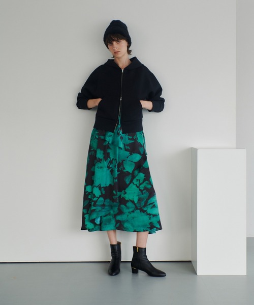 allureville パーカー エアクッションフーディー レディース