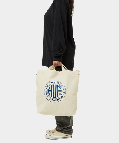 HUF トートバッグ REGIONAL 2WAY TOTE BAG / ハフ A4 メンズ