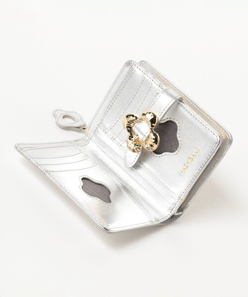Ray BEAMS 財布 「WEB限定」Hashibami / 花バックル ウォレット
