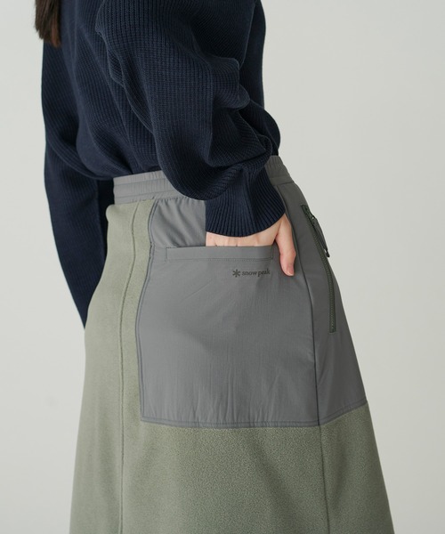 スカート  Peak Double Face Fleece Skirt Double Face Fleece Skirt | Snow Peak