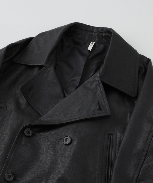 CCU（シーシーユー） コート ジャケット 別注 US-Navy W-.Breasted