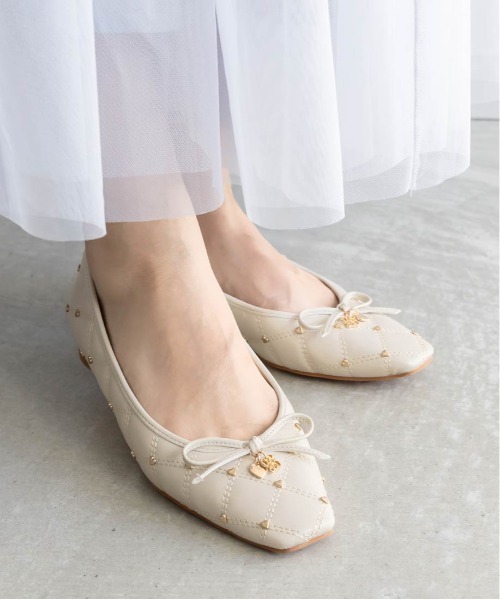 RANDA パンプス 「Heart Collection」キルティング×ハート