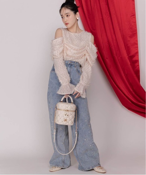 RANDA パンプス 「Heart Collection」キルティング×ハート