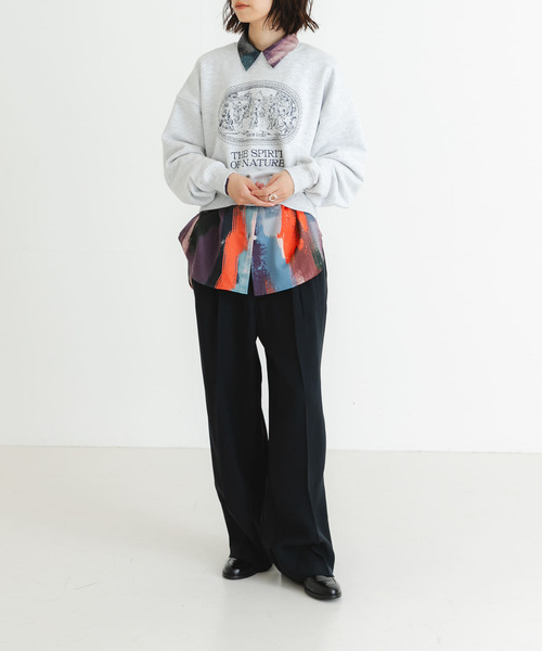 URBAN RESEARCH トレーナー スウェット 「別注」WAVEUNION×URBAN