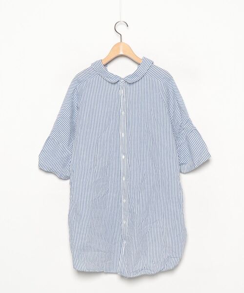 「niko and...」 ドルマンスリーブブラウス MEDIUM ブルー レディース niko and… 「niko and」 ドルマンスリーブブラウス MEDIUM