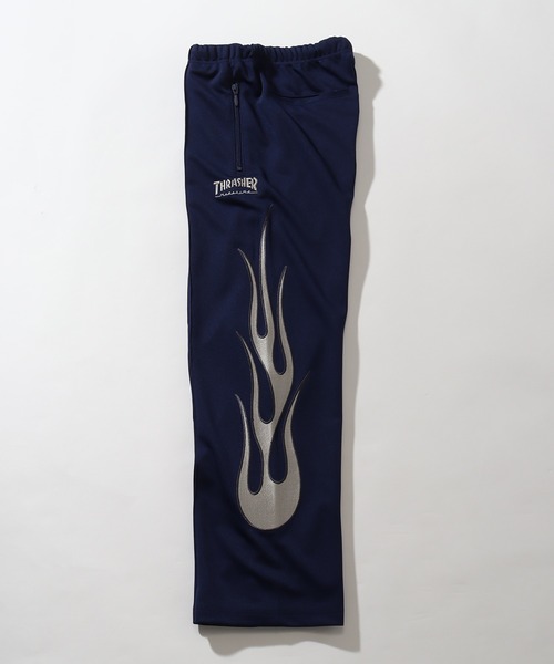 Thrasher スウェットパンツ ファイヤーフレーム S グレー THRASHER スウェットパンツ ジャージ 「THRASHER/スラッシャー