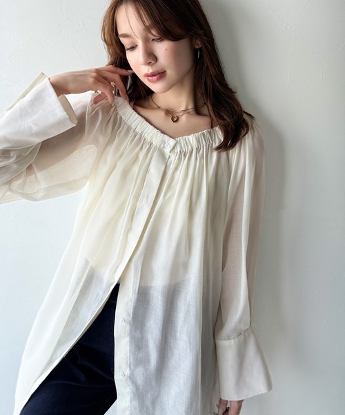 classicalelf ブラウス シャツ 着るたび煌めきときめく。2way  