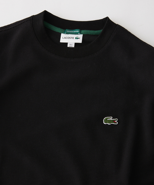 ラコステ　ワッフル地　Tシャツ US(L) 新品、未使用 LACOSTE tシャツ 「LACOSTE / ラコステ」別注 ワッフルTシャツ