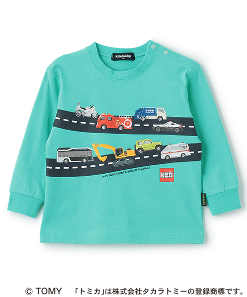 kladskap tシャツ 「トミカ」長袖Tシャツ キッズ 子供服 男の子