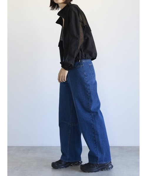 クールカレアン　デニムパンツ SOTT ジーンズ デニム デニムパンツ Curved Denim Pants