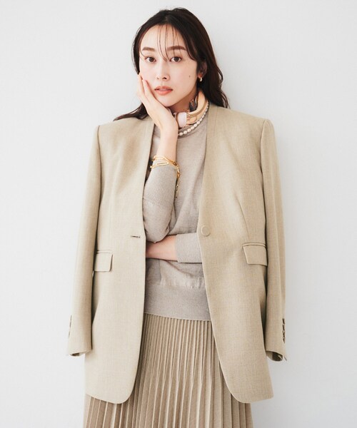 UNTITLED（アンタイトル） ジャケット ノーカラージャケット