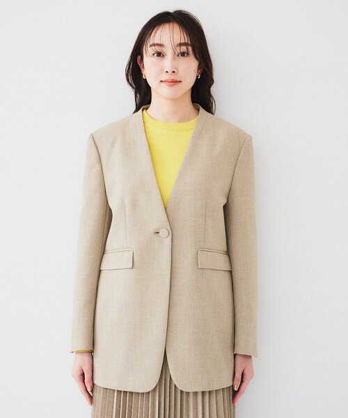 UNTITLED（アンタイトル） ジャケット ノーカラージャケット