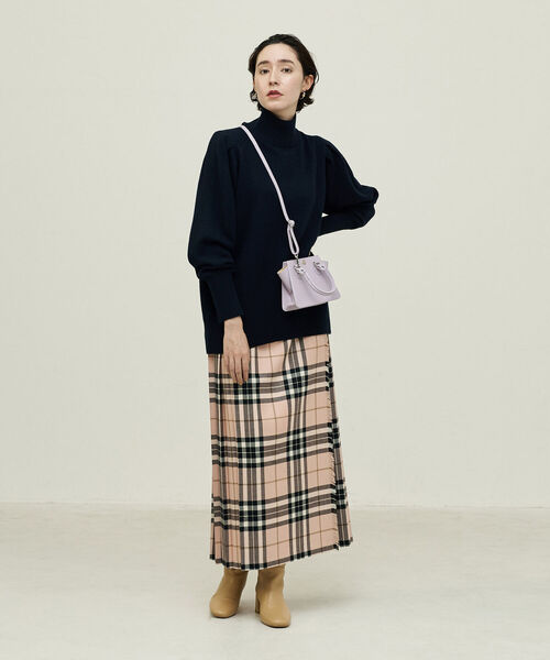 「NOLLEY'S」 長袖ニット 38 グレー レディース_画像2
