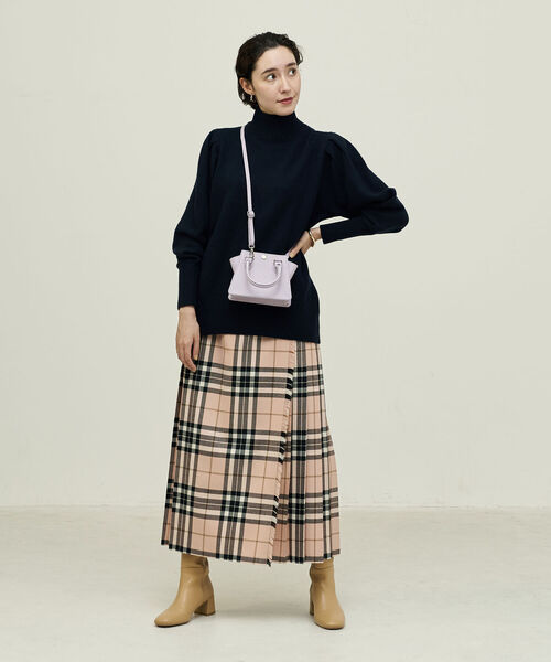 「NOLLEY'S」 長袖ニット 38 グレー レディース_画像3