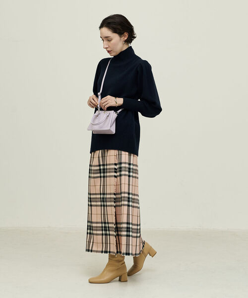 「NOLLEY'S」 長袖ニット 38 グレー レディース_画像4
