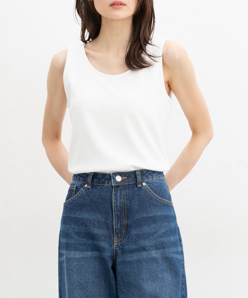 Honeys（ハニーズ） タンクトップ ノースリーブ 「UVカット・吸水速