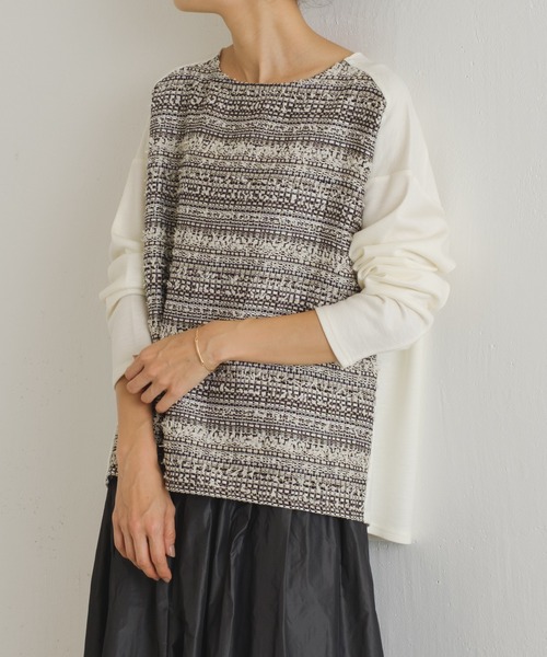 BEARDSLEY（ビアズリー） 長袖カットソー FREE ホワイト レディース