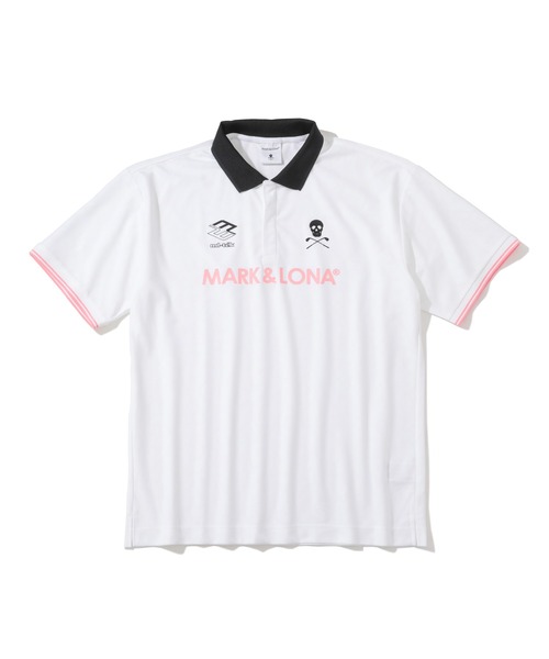 MARK&LONA（マークアンドロナ） ポロシャツ ML-Tech Leopard Polo