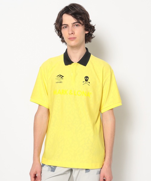 MARK&LONA（マークアンドロナ） ポロシャツ ML-Tech Leopard Polo