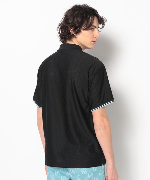 MARK&LONA（マークアンドロナ） ポロシャツ ML-Tech Leopard Polo
