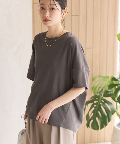 tシャツ ドットメッシュ　コクーンＴ レディース メンズ 楽天市場】カットソー Tシャツ レディース トップス 半袖 5分袖