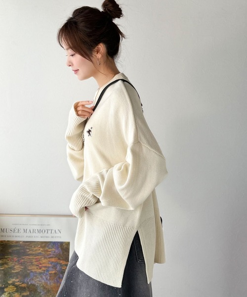 classicalelf（クラシカルエルフ） ニット セーター さらり抜け感ある