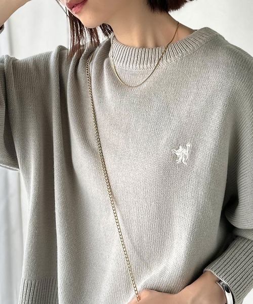 classicalelf（クラシカルエルフ） ニット セーター さらり抜け感ある