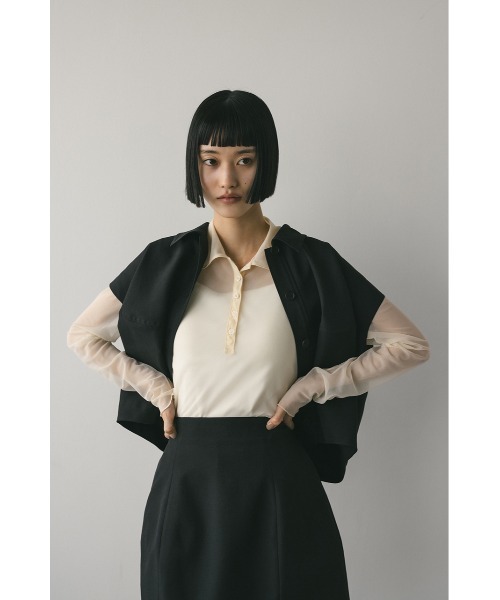 ブラウス シャツ ●Monet bustier レディース 楽天市場】ブラウス レディース 40代 春夏新作 オシャレブラウス